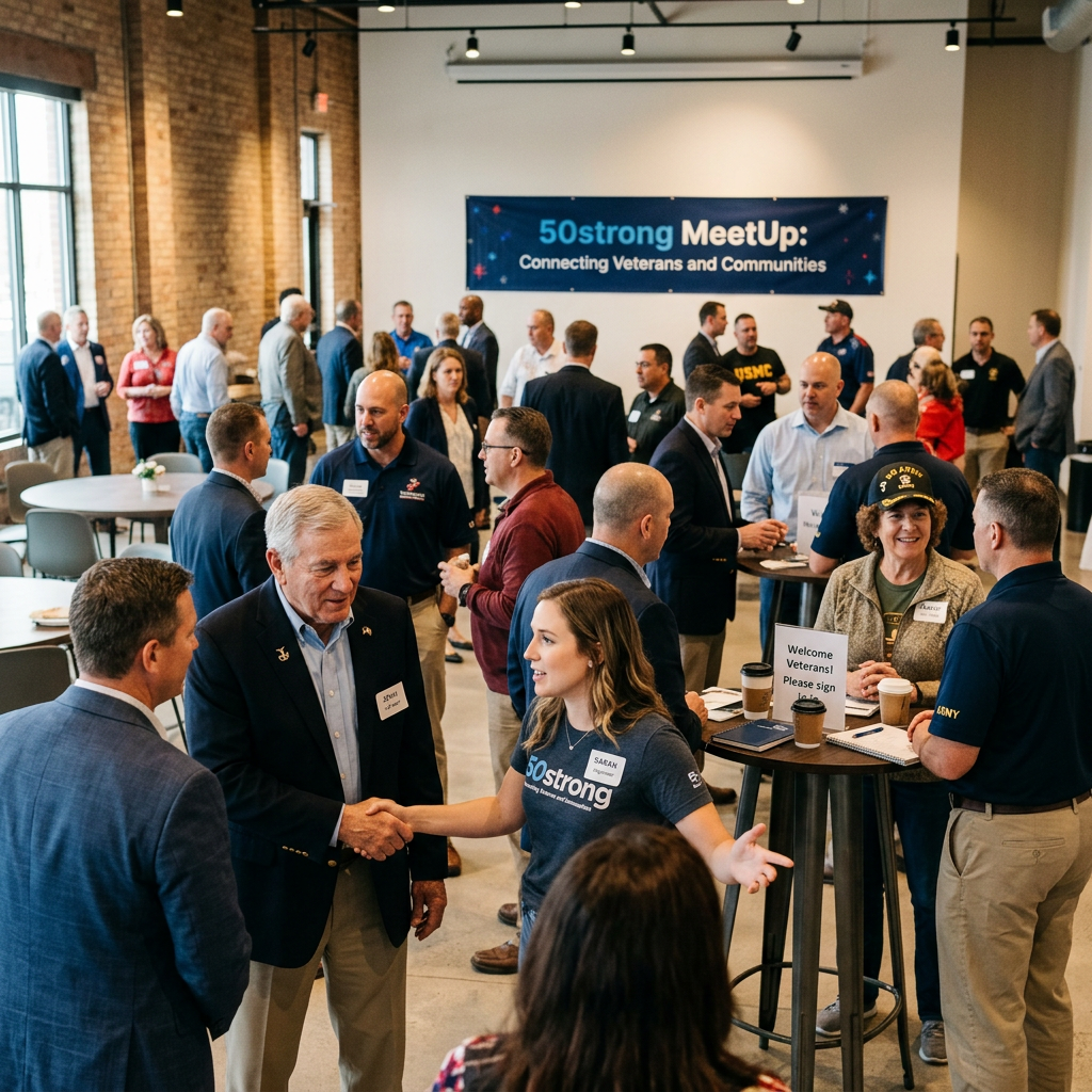 50strong MeetUp: Networking